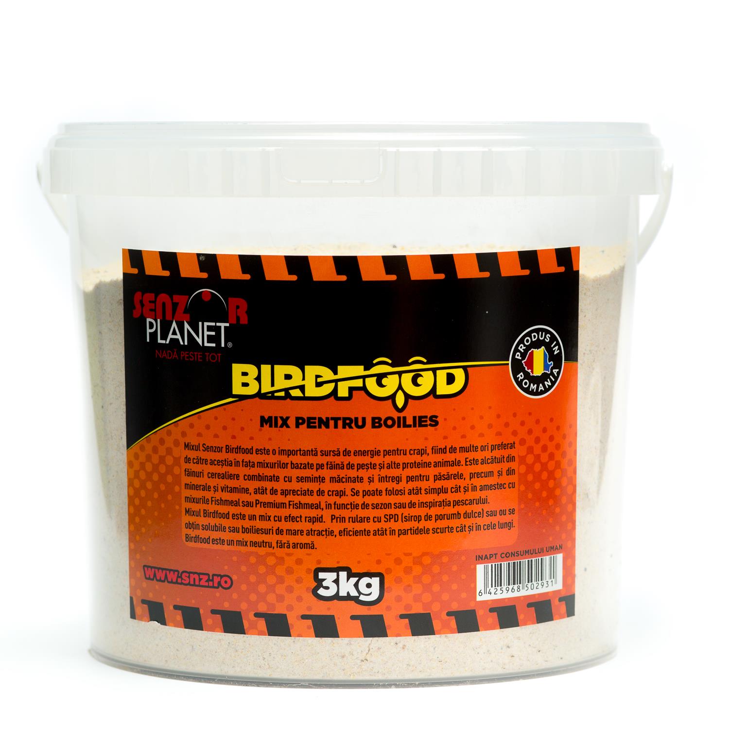 MIX PENTRU BOILIES 3kg SENZOR PLANET 2017 - mix-senzor-birdfood.jpg